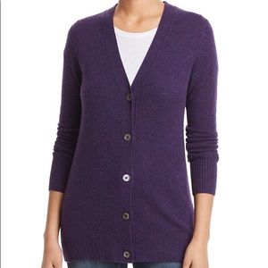 NWT Bloomingdale's Cashmere Grandfather Cardigan